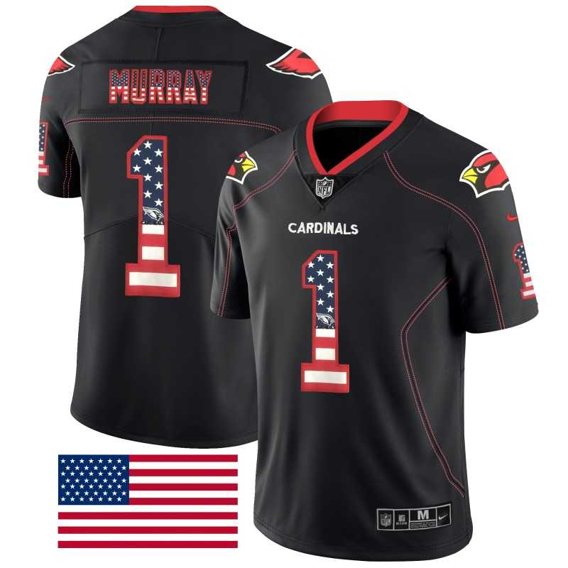 Nike Cardinals 1 Kyler Murray Black USA Flag Fashion Limited Jersey Dyin,We sell and wholesale Nike Cardinals 1 Kyler Murray Black USA Flag Fashion Limited Jersey Dyin on line form chian!